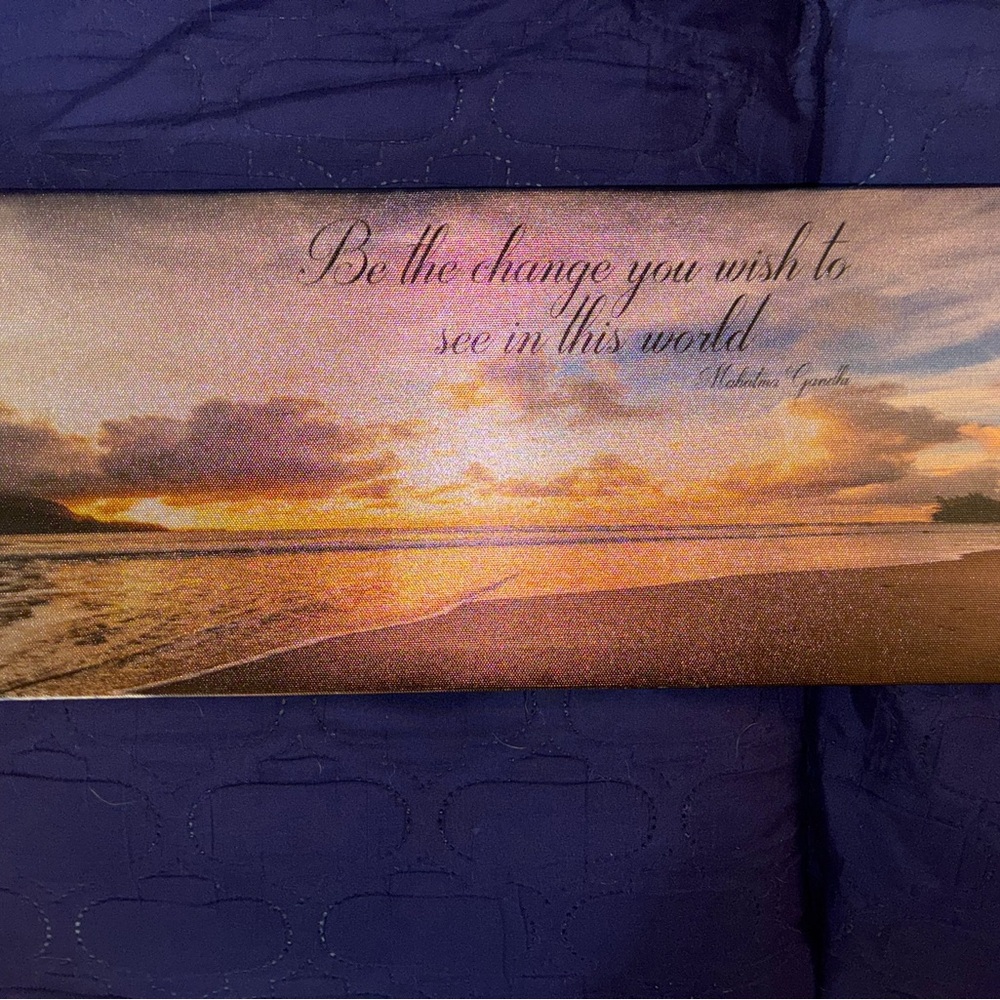 Inspirational Sunset Canvas Art